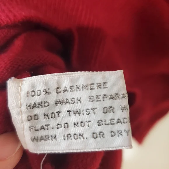 Vintage 100% cashmere sweater small/medium - Picture 8 of 14